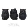 Nemesis Now Three Wise Fat Cats Figurine (8.5cm)