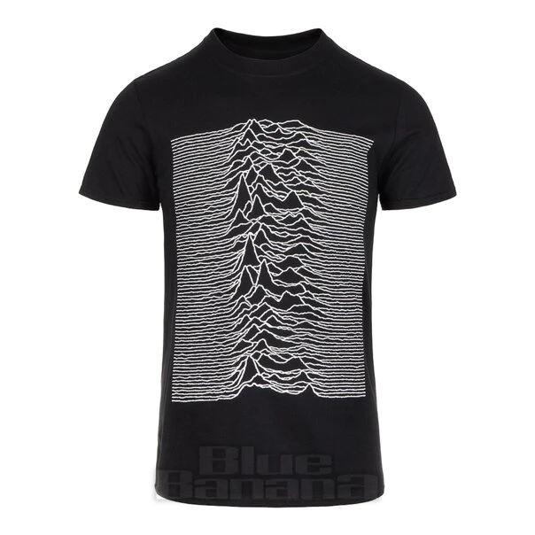 Official Joy Division Unknown Pleasures T Shirt (Black) 1 Official Joy Division Unknown Pleasures T Shirt (Black)