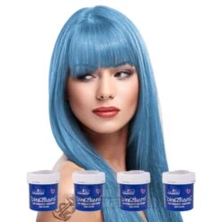 La Riche Directions Colour Hair Dye 4 Pack 88ml (Pastel Blue)