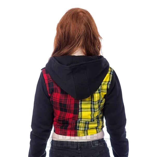 Chemical Black Velika Tartan Jacket (Red/Yellow) 2 Chemical Black Velika Tartan Jacket (Red/Yellow) - Image 2
