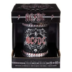 Nemesis Now AC/DC Back In Black Shot Glass (8.5cm) -Alternative Clothing Store 143321 d
