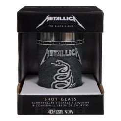 Official Metallica Album Nemesis Now Shot Glass (7.5cm) -Alternative Clothing Store 143323 d
