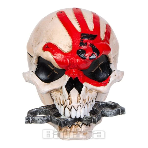 Nemesis Now Five Finger Death Punch Box Head Skull (18cm) 2 Nemesis Now Five Finger Death Punch Box Head Skull (18cm) - Image 2