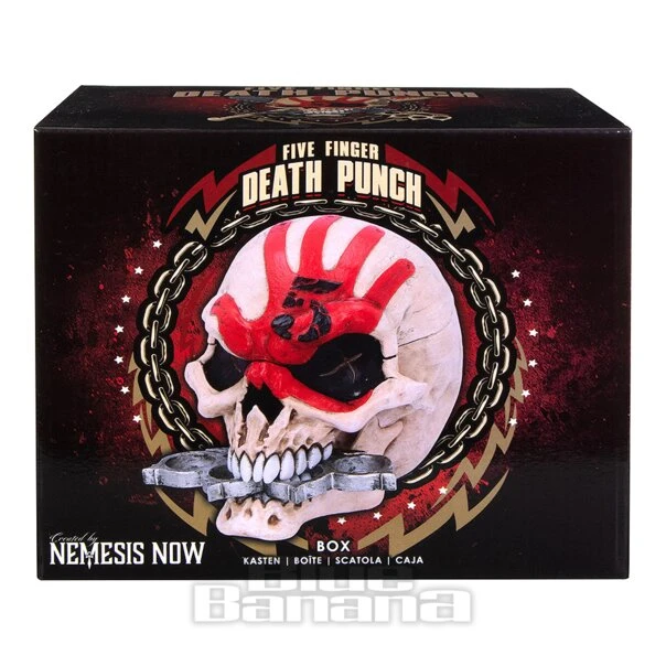 Nemesis Now Five Finger Death Punch Box Head Skull (18cm) 9 Nemesis Now Five Finger Death Punch Box Head Skull (18cm) - Image 9