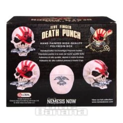 Nemesis Now Five Finger Death Punch Box Head Skull (18cm) 19 Nemesis Now Five Finger Death Punch Box Head Skull (18cm) -Alternative Clothing Store 143328 i