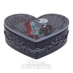 Nightmare Before Christmas Jack And Sally Trinket Box
