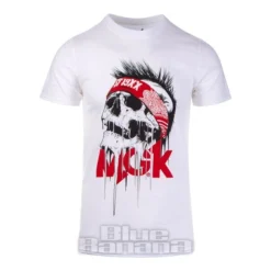 Official Machine Gun Kelly Invincible Skull T Shirt (White)