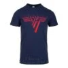 Official Van Halen Classic Red Logo T-Shirt (Navy)
