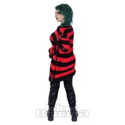 Heartless Oriana Jumper (Black/Red) -Alternative Clothing Store 144047 c