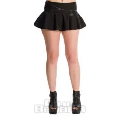 Banned Kali Mini Skirt (Black) -Alternative Clothing Store 144487 b