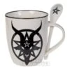Alchemy England Baphomet Mug & Spoon