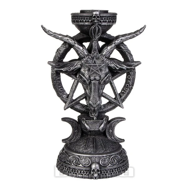 Nemesis Now Light Of Baphomet Candle Holder (15.5 CM) 1 Nemesis Now Light Of Baphomet Candle Holder (15.5 CM)