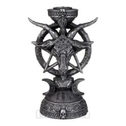 Nemesis Now Light Of Baphomet Candle Holder (15.5 CM) 12 Nemesis Now Light Of Baphomet Candle Holder (15.5 CM) -Alternative Clothing Store 144605 b