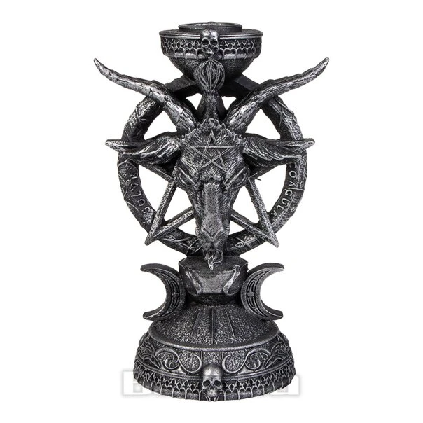 Nemesis Now Light Of Baphomet Candle Holder (15.5 CM) 3 Nemesis Now Light Of Baphomet Candle Holder (15.5 CM) - Image 3