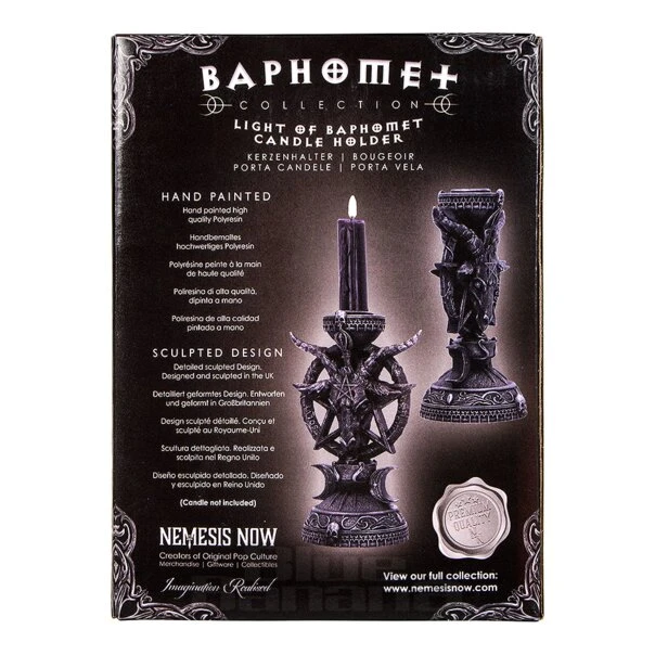 Nemesis Now Light Of Baphomet Candle Holder (15.5 CM) 10 Nemesis Now Light Of Baphomet Candle Holder (15.5 CM) - Image 10