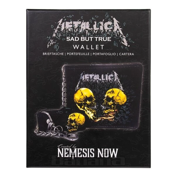 Nemesis Now Metallica Sad But True Wallet (Black) 6 Nemesis Now Metallica Sad But True Wallet (Black) - Image 6