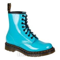 Dr. Martens Dr Martens 1460 Patent Boots (Turquoise)