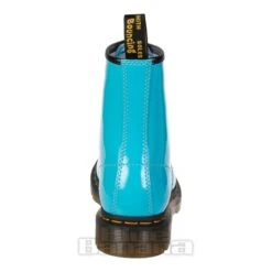 Dr. Martens Dr Martens 1460 Patent Boots (Turquoise) -Alternative Clothing Store 145019 b