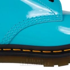 Dr. Martens Dr Martens 1460 Patent Boots (Turquoise) -Alternative Clothing Store 145019 g