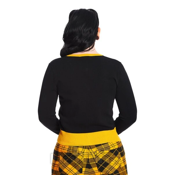 Banned Black Panther Cardigan (Black) 3 Banned Black Panther Cardigan (Black) - Image 3