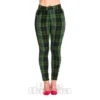 Banned Tartan Power Trousers (Green)