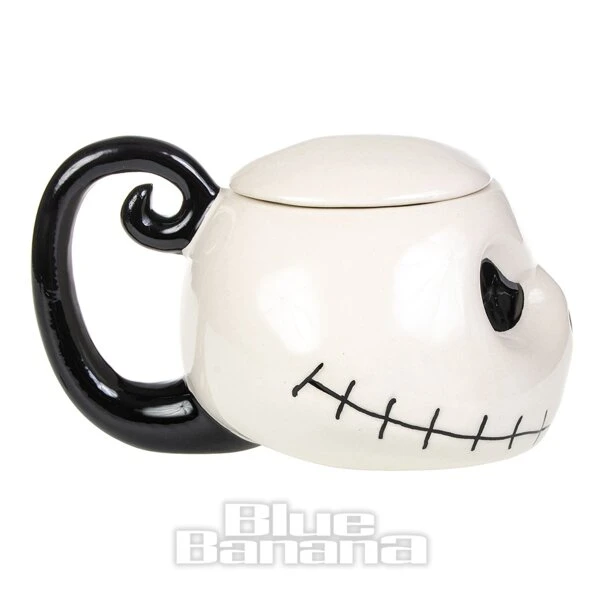 Official Nightmare Before Christmas Jack Skellington Mug (White) 3 Official Nightmare Before Christmas Jack Skellington Mug (White) - Image 3