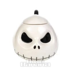 Official Nightmare Before Christmas Jack Skellington Mug (White) 11 Official Nightmare Before Christmas Jack Skellington Mug (White) -Alternative Clothing Store 146485 c