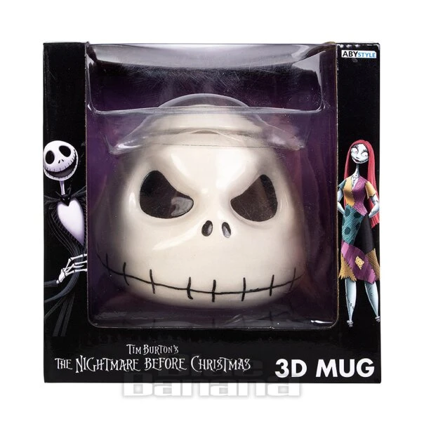 Official Nightmare Before Christmas Jack Skellington Mug (White) 8 Official Nightmare Before Christmas Jack Skellington Mug (White) - Image 8