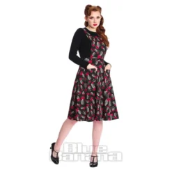 Banned Nashville Strappy Dress (Black) 11 Banned Nashville Strappy Dress (Black) -Alternative Clothing Store 146505 c