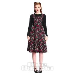 Banned Nashville Strappy Dress (Black) 12 Banned Nashville Strappy Dress (Black) -Alternative Clothing Store 146505 d