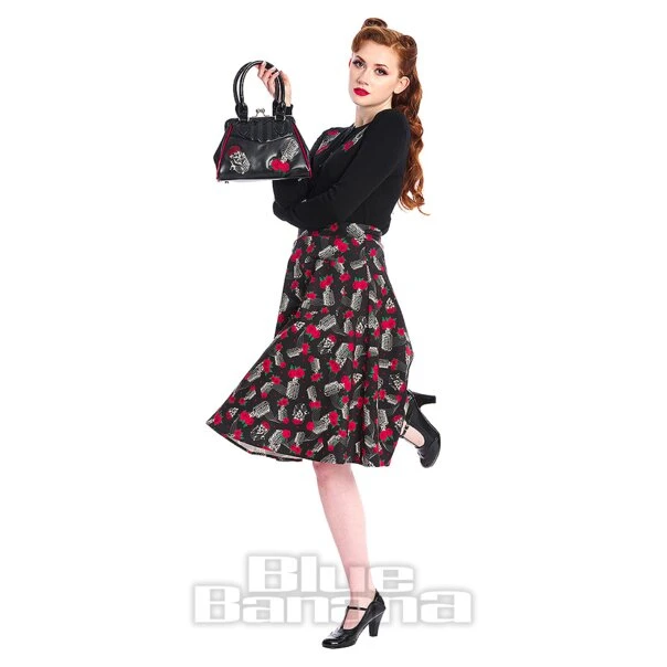 Banned Nashville Strappy Dress (Black) 8 Banned Nashville Strappy Dress (Black) - Image 8