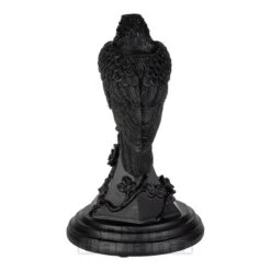Alchemy Gothic Poe's Raven Candle Stick (Black) -Alternative Clothing Store 146574 c