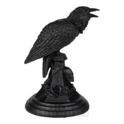 Alchemy Gothic Poe's Raven Candle Stick (Black) -Alternative Clothing Store 146574 d