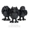 Nemesis Now 3 Wise Ravens Figurines (8.7 CM)