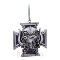 Nemesis Now Motorhead Warpig Cross Hanging Ornament (6 CM) -Alternative Clothing Store 146606 d
