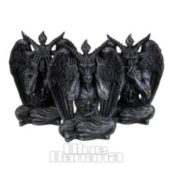 Nemesis Now 3 Wise Baphomet Figurine (10.2 CM)