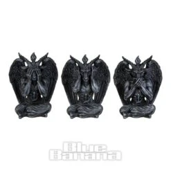 Nemesis Now 3 Wise Baphomet Figurine (10.2 CM) -Alternative Clothing Store 146608 d