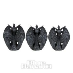 Nemesis Now 3 Wise Baphomet Figurine (10.2 CM) -Alternative Clothing Store 146608 f