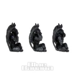 Nemesis Now 3 Wise Baphomet Figurine (10.2 CM) -Alternative Clothing Store 146608 g