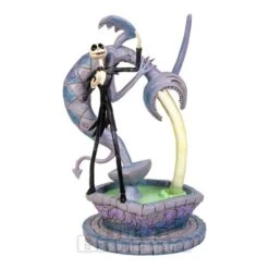 Nightmare Before Christmas Soulful Soliloquy Jack On Fountain Figurine