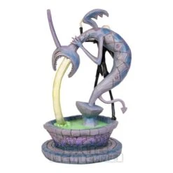 Nightmare Before Christmas Soulful Soliloquy Jack On Fountain Figurine -Alternative Clothing Store 147076 b