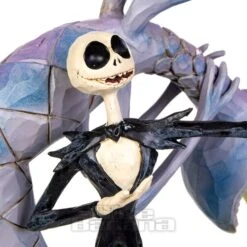 Nightmare Before Christmas Soulful Soliloquy Jack On Fountain Figurine -Alternative Clothing Store 147076 d