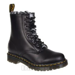 Dr. Martens Dr Martens 1460 Serena Atlas Faux Fur Boots (Black)