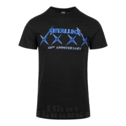Official Metallica 40th Anniversary XXXX T Shirt (Black)