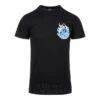 Official Bring Me The Horizon Blue Flame Globe T Shirt (Black)