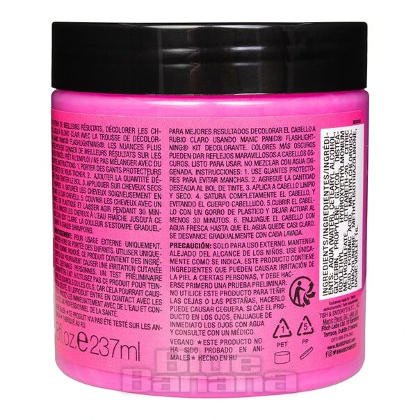 Manic Panic 8oz High Voltage Classic Cream Formula Colour Hair Dye (Cotton Candy Pink) 3 Manic Panic 8oz High Voltage Classic Cream Formula Colour Hair Dye (Cotton Candy Pink) - Image 3