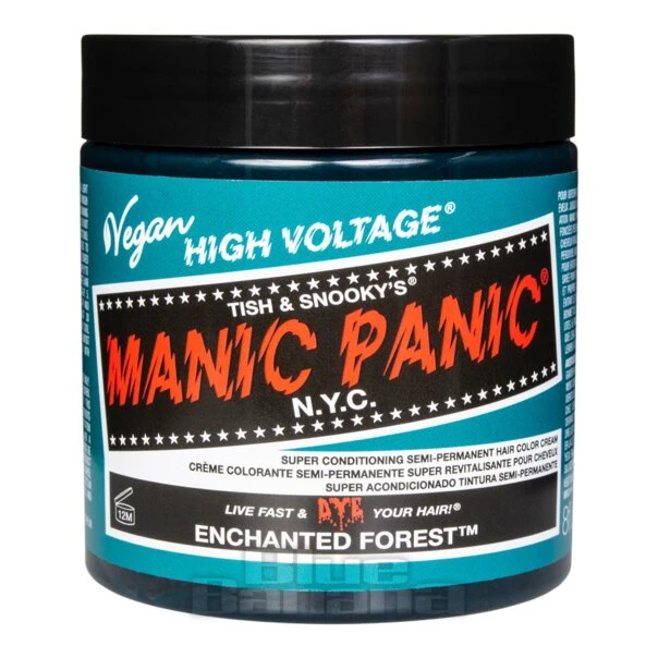 Manic Panic 8oz High Voltage Classic Cream Formula Colour Hair Dye (Enchanted Forest) 2 Manic Panic 8oz High Voltage Classic Cream Formula Colour Hair Dye (Enchanted Forest) - Image 2