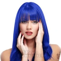 Manic Panic 8oz High Voltage Classic Cream Formula Colour Hair Dye (Rockabilly Blue)