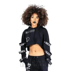 Heartless Sad Girl Club Hoodie (Black)