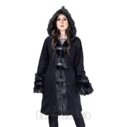 Poizen Industries Circle Coat (Black)